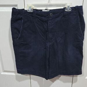 Aeropostale Blue Flat Front Shorts